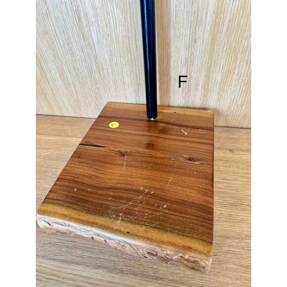 “F” Custom Steel & Wood Retail Display Stand Worm Caves– Adjustable Height - Picture 4 of 6